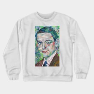 T. S. ELIOT - oil portrait Crewneck Sweatshirt